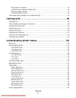 Preview for 7 page of Lexmark X560(n) User Manual