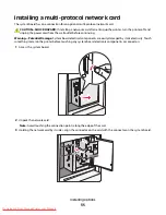 Preview for 35 page of Lexmark X560(n) User Manual