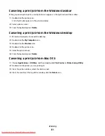 Preview for 61 page of Lexmark X560(n) User Manual