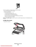 Preview for 163 page of Lexmark X560(n) User Manual