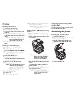 Preview for 4 page of Lexmark X644DTE Quick Reference Manual