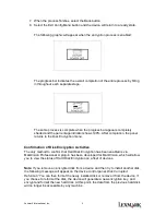 Preview for 5 page of Lexmark X646 Information