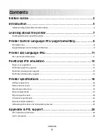 Preview for 3 page of Lexmark X651 MFP Reference