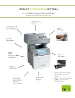 Preview for 4 page of Lexmark X654DE Quick Manual