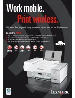 Lexmark X6570 Technical Specifications preview