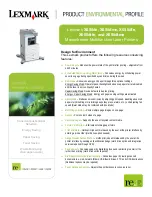 Lexmark X658DE Quick Manual preview