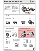 Lexmark X7350 Install Manual preview