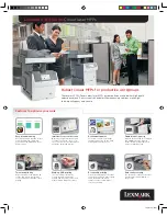 Preview for 1 page of Lexmark X740 Series Brochure & Specs