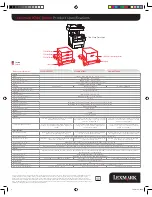 Preview for 4 page of Lexmark X740 Series Brochure & Specs