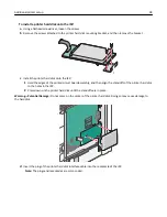 Предварительный просмотр 38 страницы Lexmark X746 User Manual