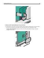 Предварительный просмотр 39 страницы Lexmark X746 User Manual