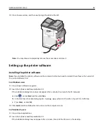 Предварительный просмотр 46 страницы Lexmark X746 User Manual