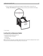 Предварительный просмотр 71 страницы Lexmark X746 User Manual