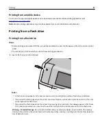 Предварительный просмотр 86 страницы Lexmark X746 User Manual