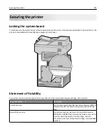 Предварительный просмотр 223 страницы Lexmark X746 User Manual