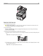 Предварительный просмотр 261 страницы Lexmark X746 User Manual