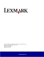 Preview for 251 page of Lexmark X7500 Setup Manual