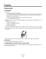 Preview for 34 page of Lexmark X7550 User Manual