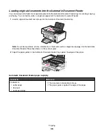 Preview for 36 page of Lexmark X7550 User Manual