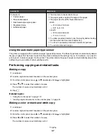 Preview for 37 page of Lexmark X7550 User Manual