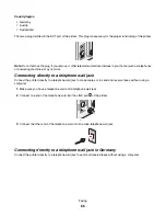 Preview for 65 page of Lexmark X7550 User Manual