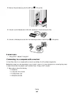 Preview for 69 page of Lexmark X7550 User Manual