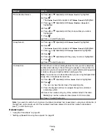 Preview for 75 page of Lexmark X7550 User Manual