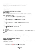 Preview for 206 page of Lexmark X7550 User Manual