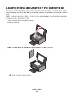 Предварительный просмотр 76 страницы Lexmark X7675 User Manual