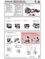 Preview for 1 page of Lexmark X8350 Install Manual