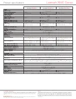 Preview for 6 page of Lexmark X860 Brochure & Specs