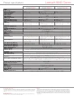 Preview for 6 page of Lexmark X860DE 3 Brochure & Specs