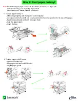 Preview for 5 page of Lexmark X86x User Manual