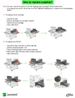 Preview for 6 page of Lexmark X86x User Manual