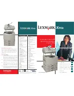 Lexmark X912e Brochure preview