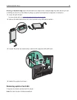 Preview for 44 page of Lexmark X925 User Manual