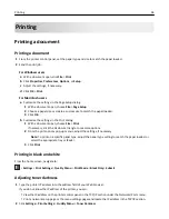 Preview for 96 page of Lexmark X925 User Manual