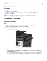 Preview for 97 page of Lexmark X925 User Manual