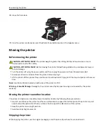 Preview for 247 page of Lexmark X925 User Manual