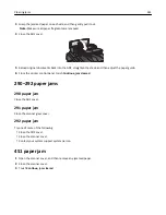 Preview for 261 page of Lexmark X925 User Manual