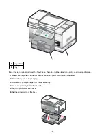 Preview for 17 page of Lexmark x9350 User Manual