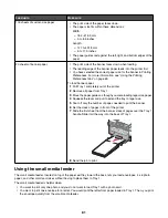 Preview for 81 page of Lexmark x9350 User Manual