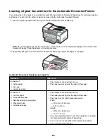 Preview for 85 page of Lexmark x9350 User Manual