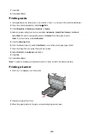 Preview for 94 page of Lexmark x9350 User Manual