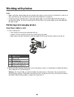 Preview for 98 page of Lexmark x9350 User Manual