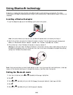 Preview for 110 page of Lexmark x9350 User Manual