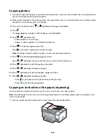 Preview for 115 page of Lexmark x9350 User Manual