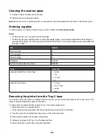 Preview for 147 page of Lexmark x9350 User Manual