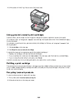 Preview for 148 page of Lexmark x9350 User Manual