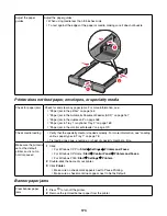 Preview for 173 page of Lexmark x9350 User Manual